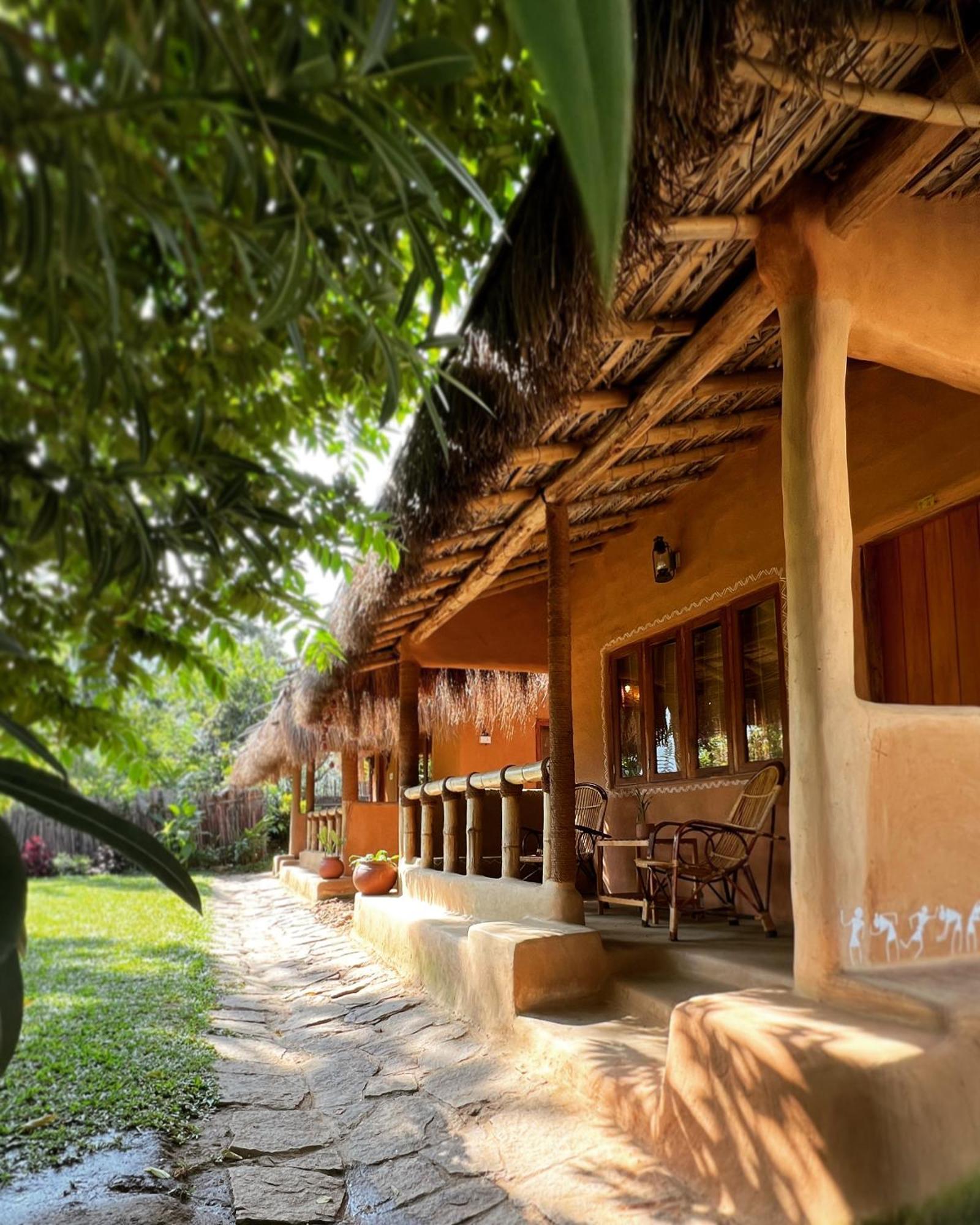 Hotel The Mudhouse Marayoor Munnar Exterior foto